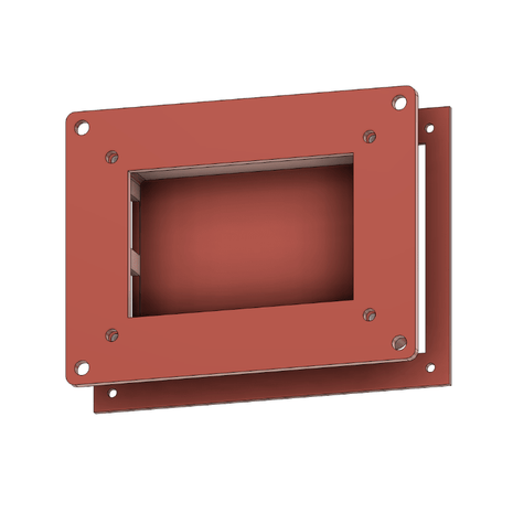 Xicoy Hub Pro Flush Mount  Red- Approach RC Concepts