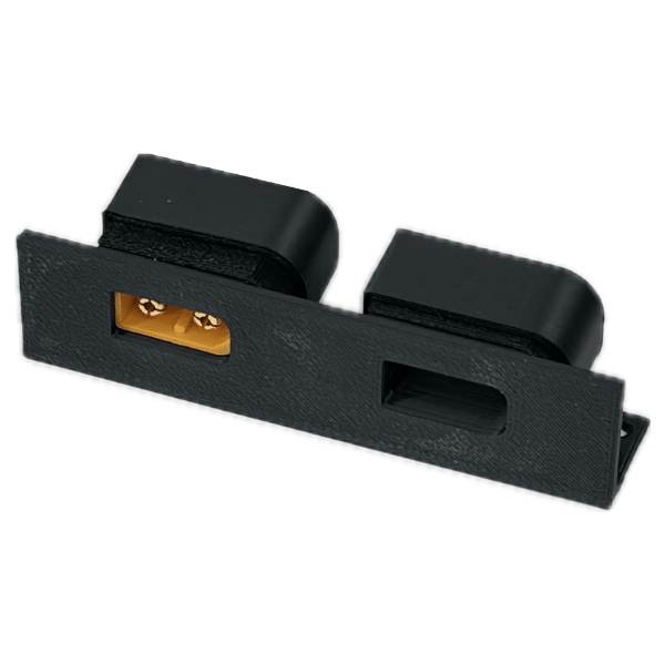 XT 60 Connector Double Mount 90 Degree - Approach RC Concepts