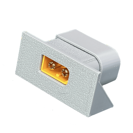 XT 60 Connector Mount 90 Degree Pkg 2 - Approach RC Concepts