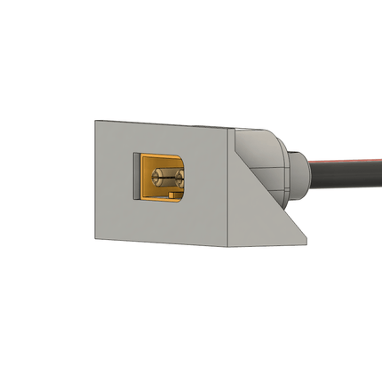 XT 60 Connector Mount 90 Degree Pkg 2 - Approach RC Concepts