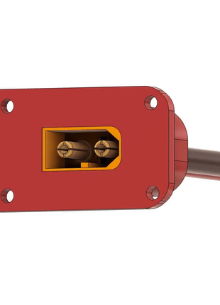 XT60 Female Housing Surface Mount PKG 2 - Approach RC Concepts